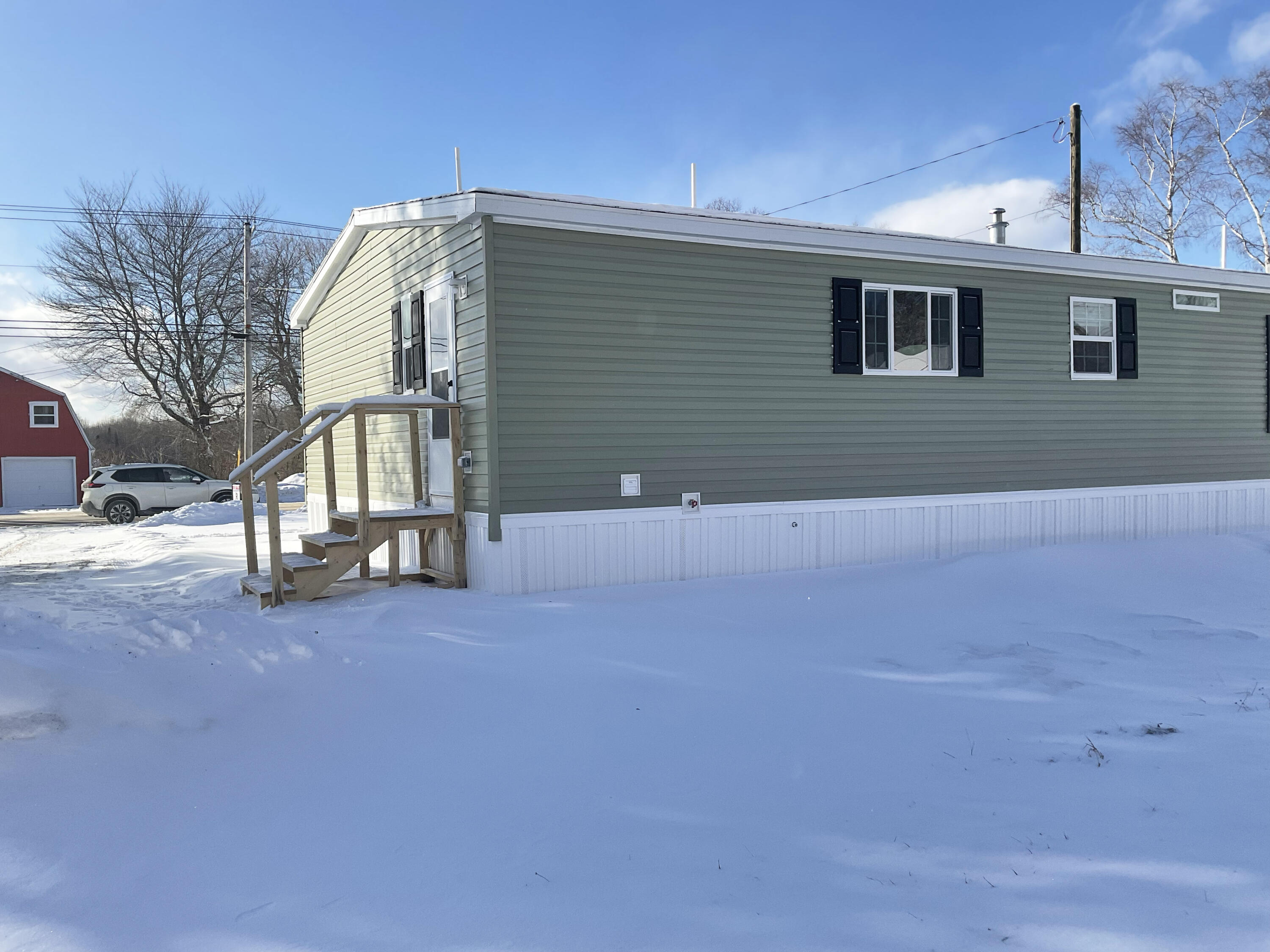 61 Water Street Howland, ME 04448 - Photo 12 of 24 Back Corner of home