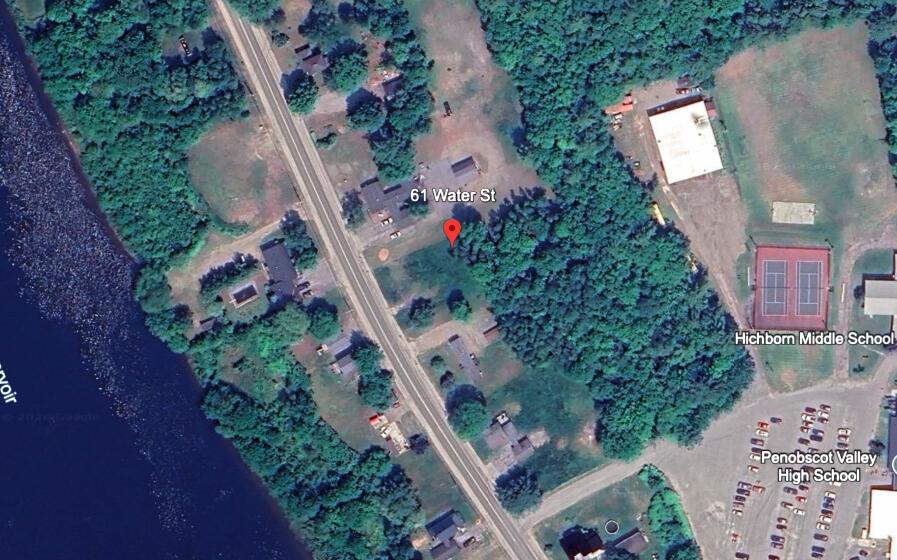 61 Water Street Howland, ME 04448 - Photo 13 of 24 google earth view of lot