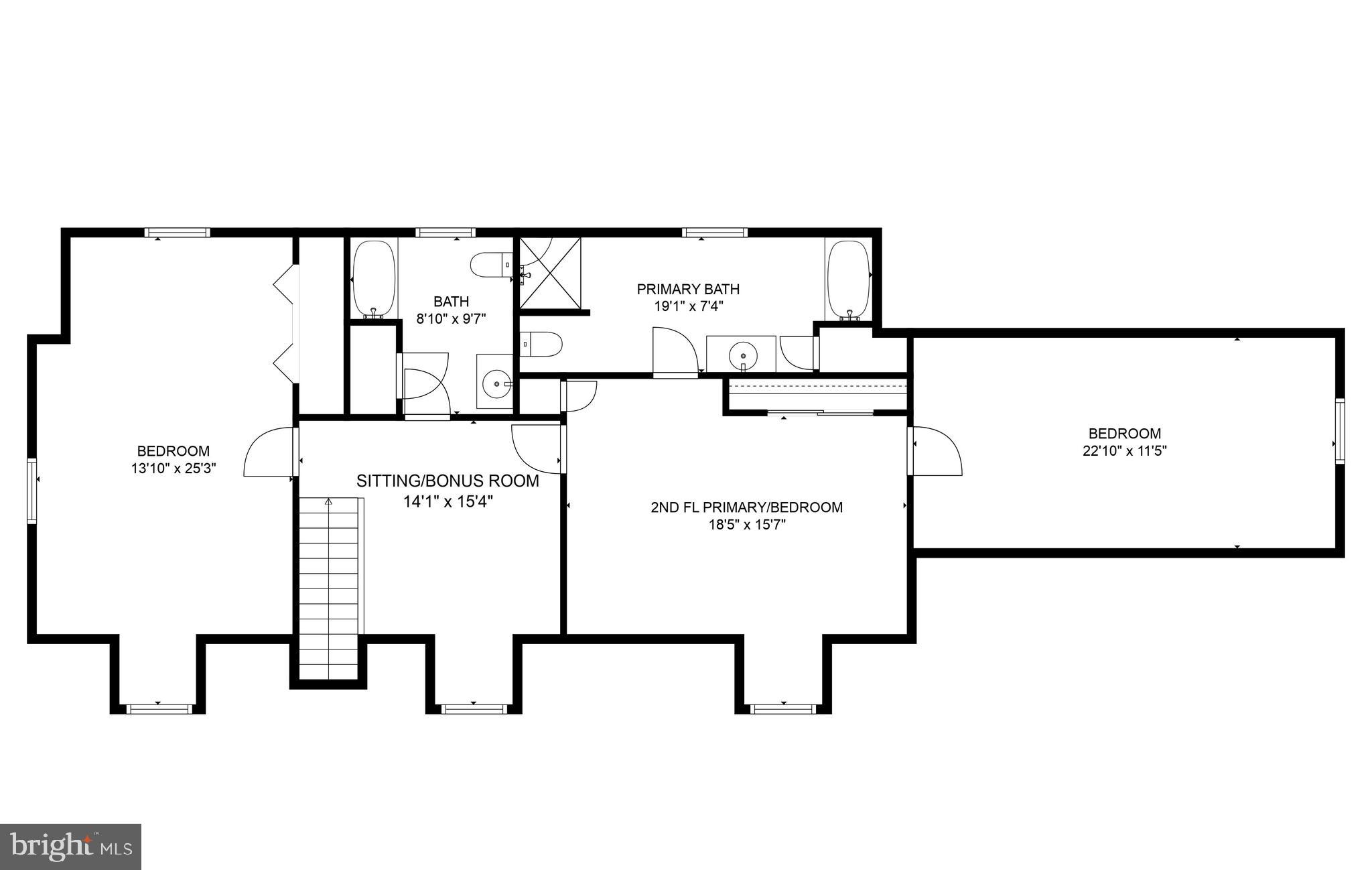 22408 Hog Creek Road Preston, MD 21655 - Photo 22 of 45 Second floor