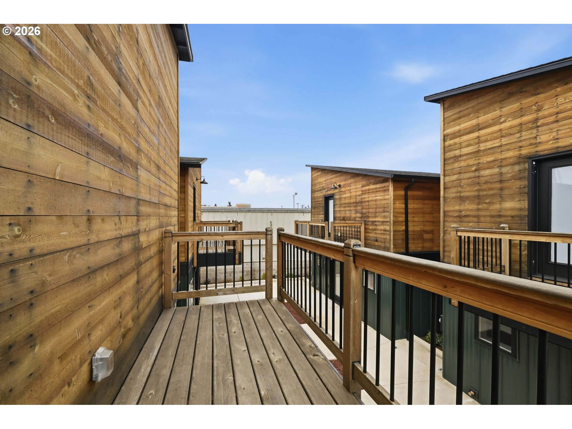 50 South 17th Street Cottage Grove, OR 97424 - Photo 22 of 24 a view of balcony with wooden floor