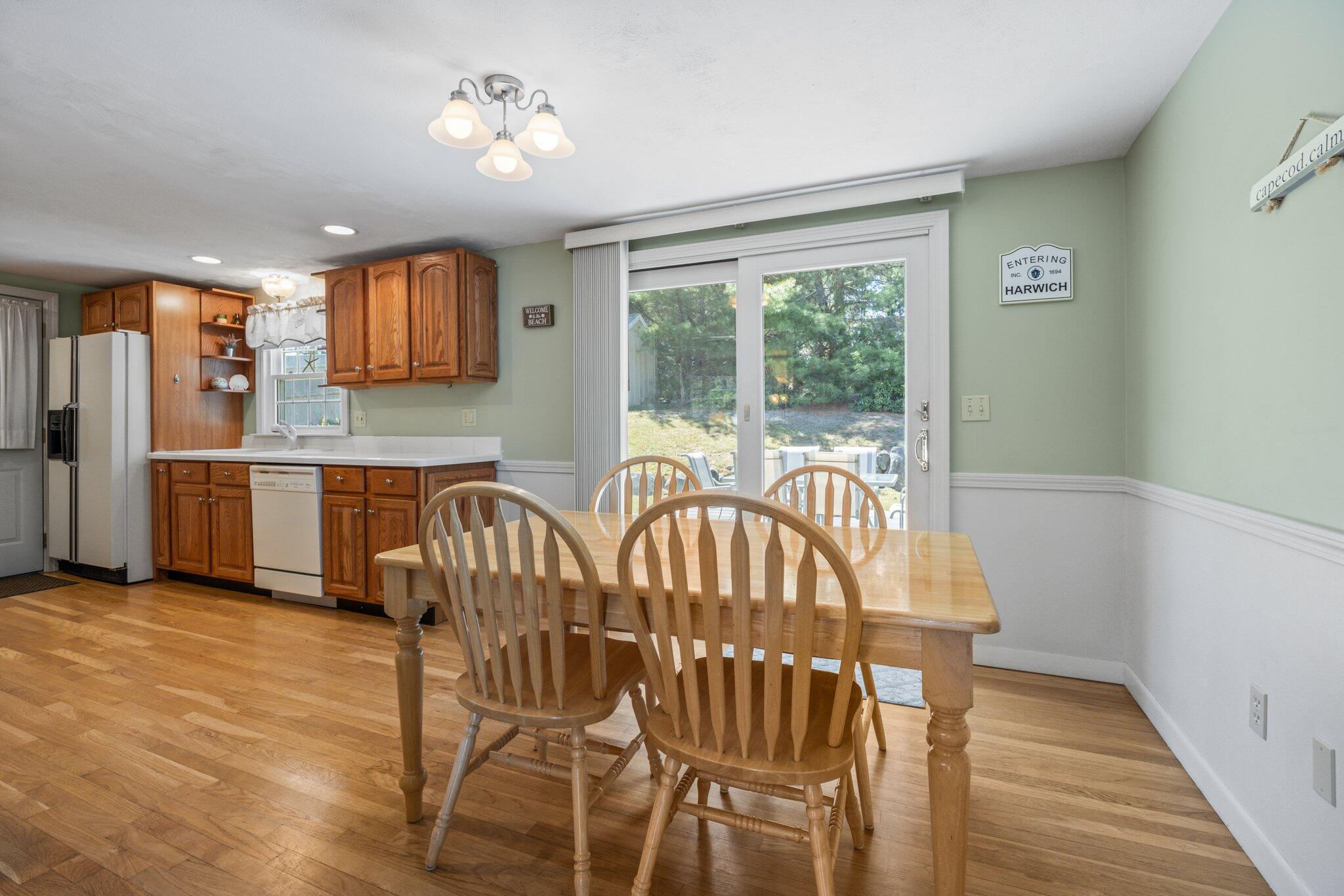 26 Ridgevale Road Harwich, MA 02645 - Photo 12 of 42 Dining room w slider to deck