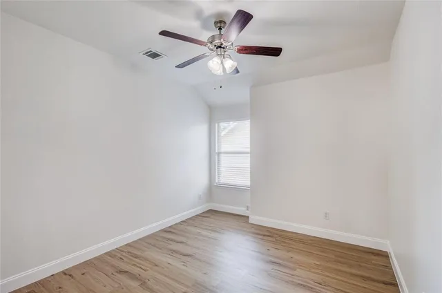 wooden floor in an empty room