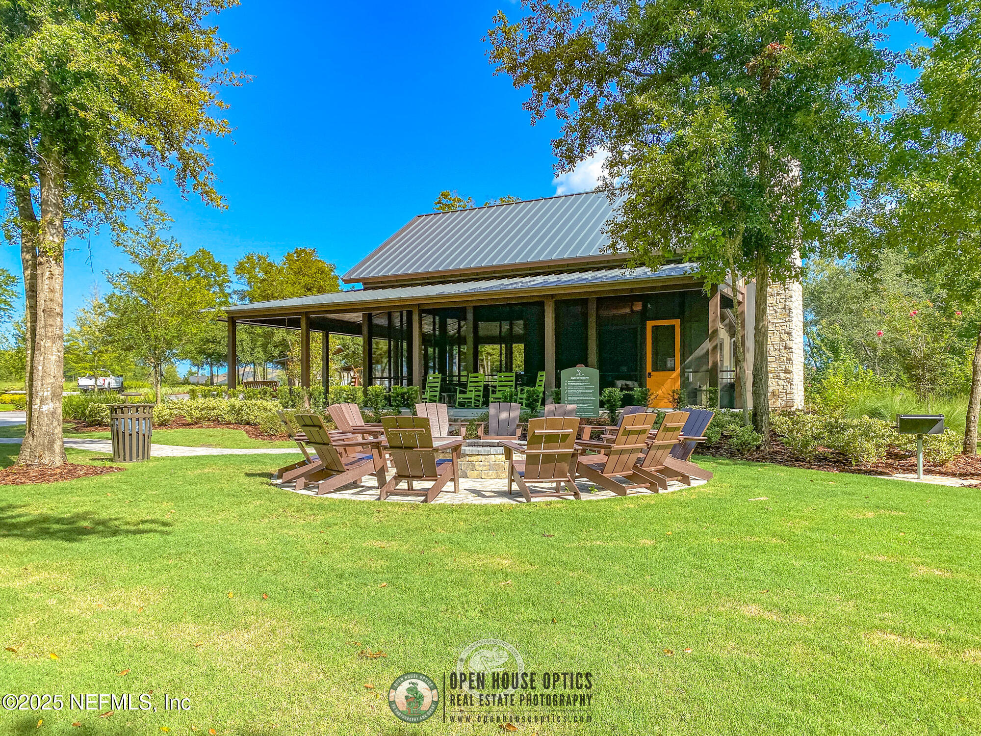 116 Permit Court St. Augustine, FL 32092 - Photo 45 of 89 a view of a chair and table in backyard of the house
