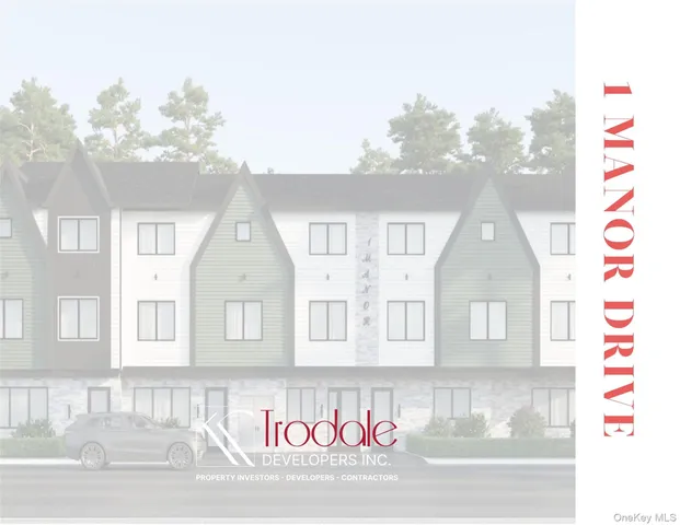 a front view of a residential apartment building