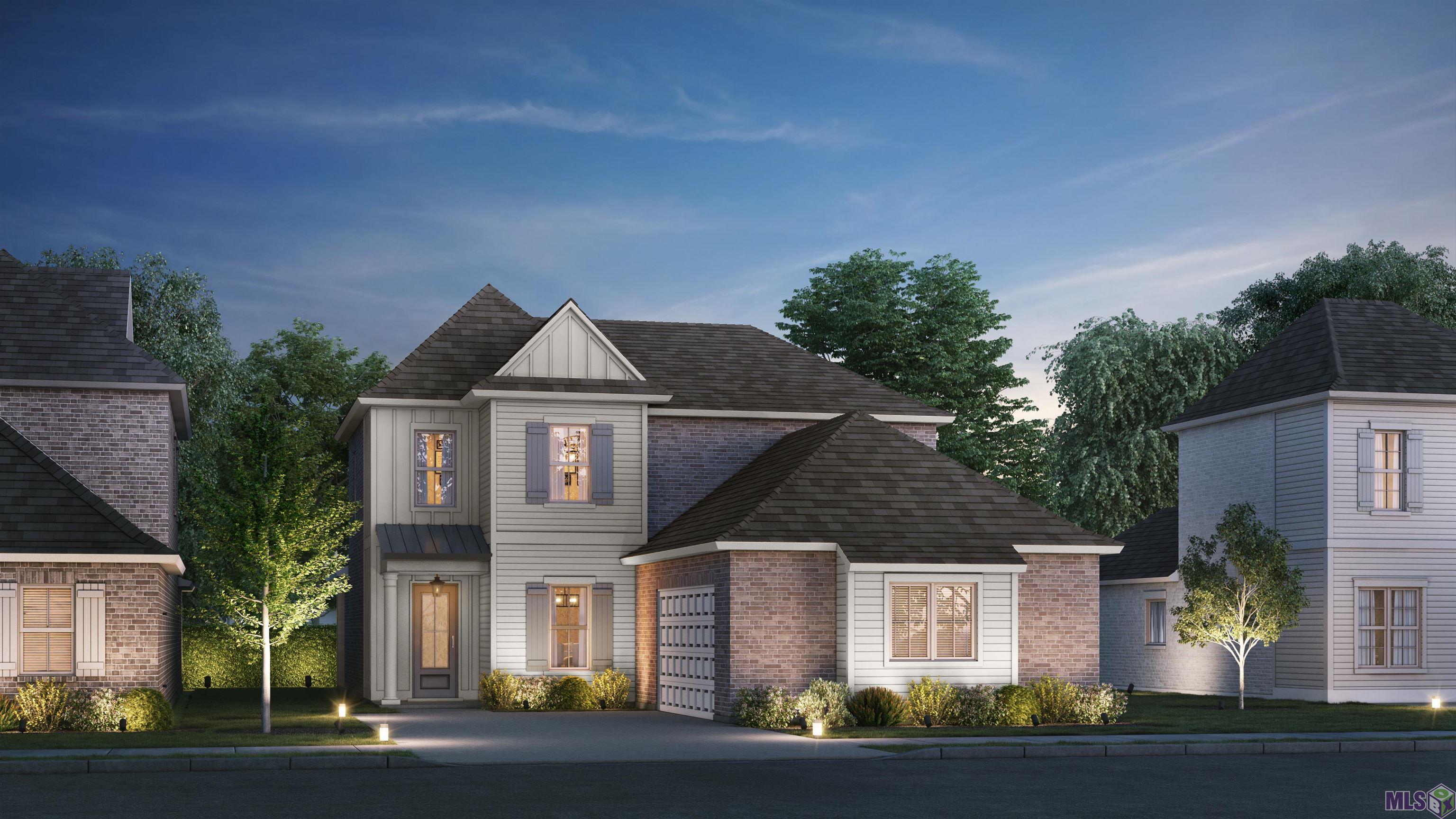 Vacherie A - Front Elevation