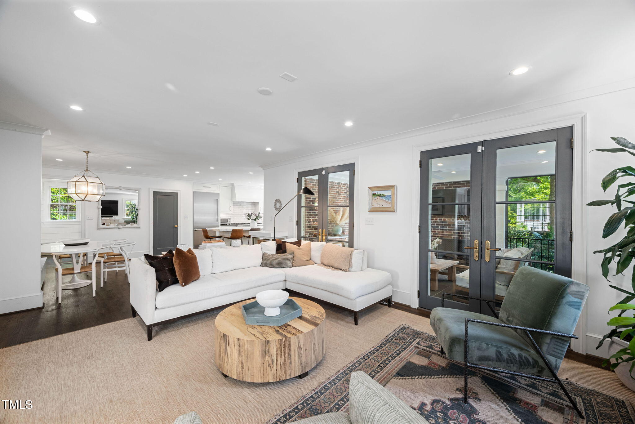 1619 Craig Street Raleigh, NC 27608 - Photo 12 of 49 a living room with furniture and a table