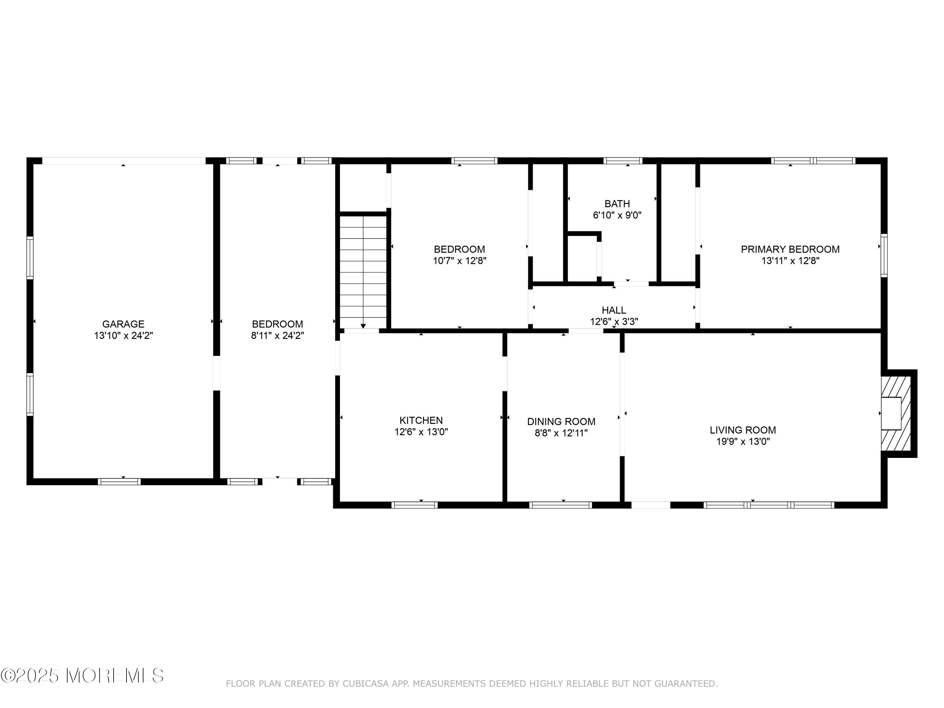 135 South Main Street Barnegat, NJ 08005 - Photo 21 of 35 a picture of a floor plan