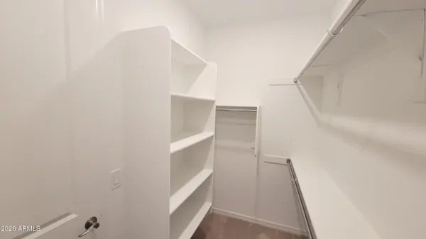 a view of walk in closet