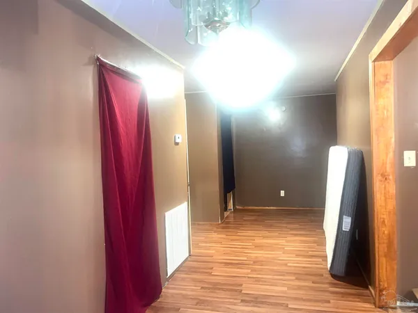 a bed room with a bed and a couch