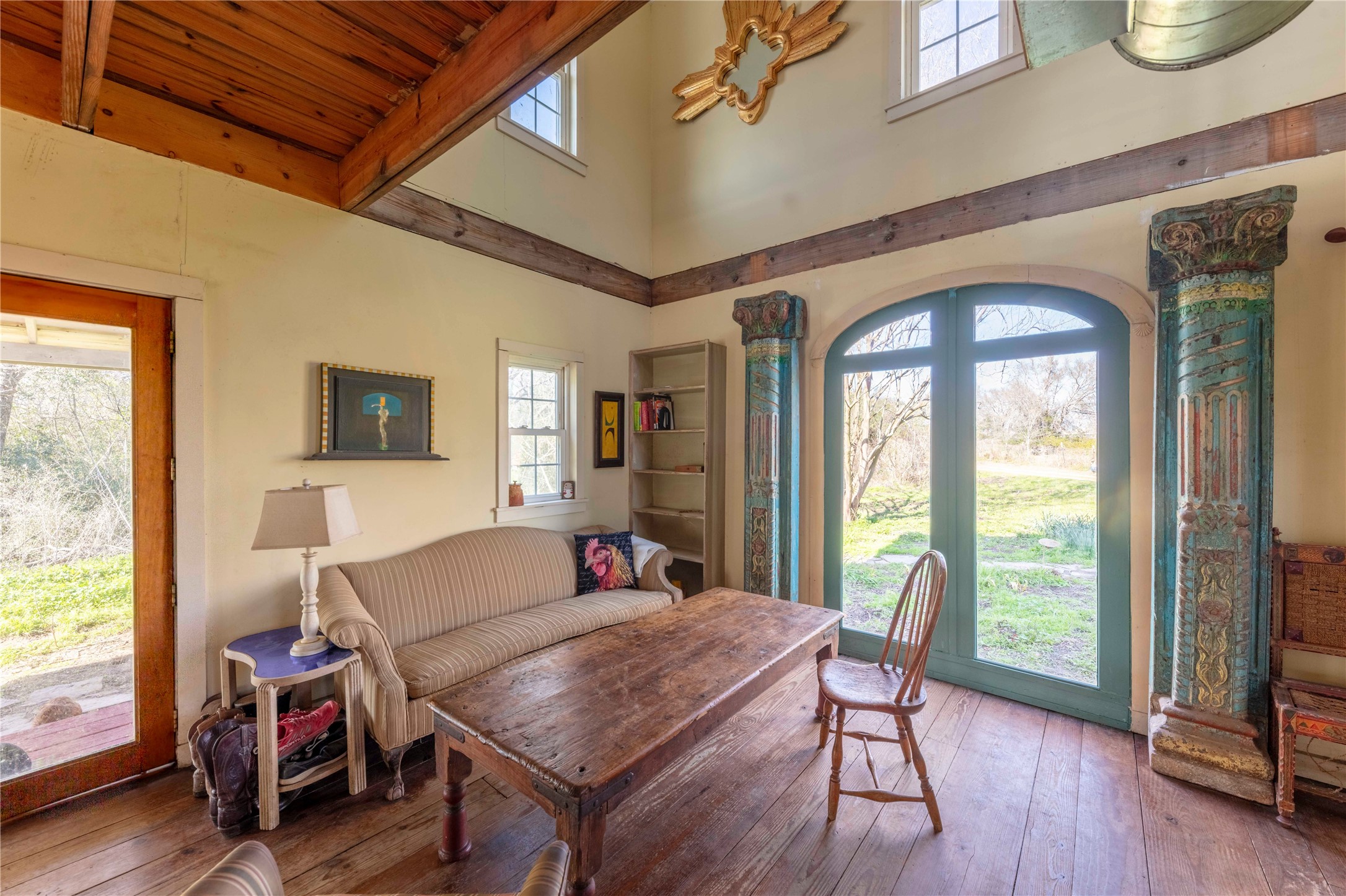 38241 Wiggins Road Hempstead, TX 77445 - Photo 21 of 48 a view of a livingroom with furniture and a large window