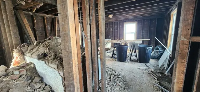 a view of a storage & utility room