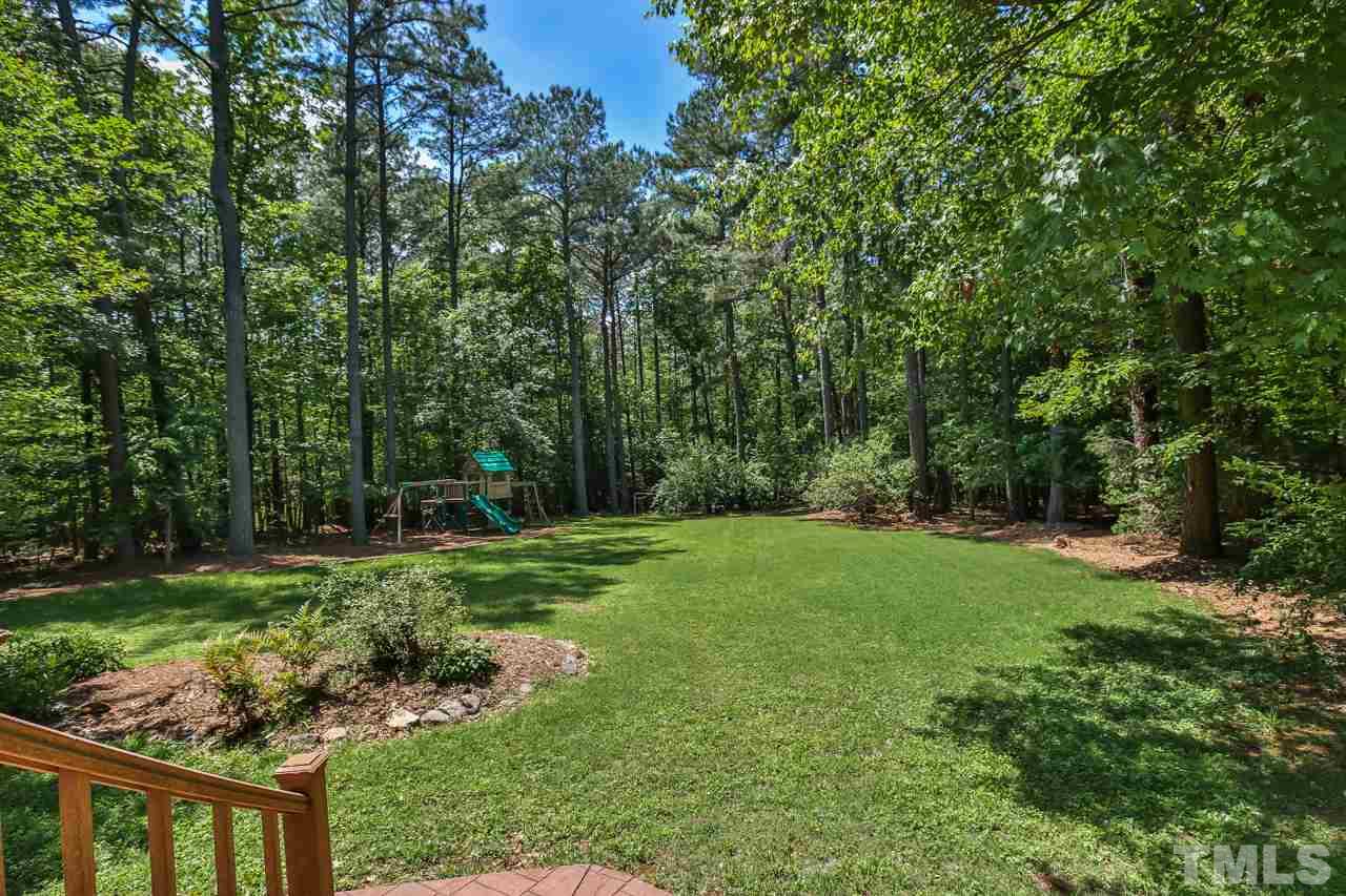 508 Ridge View Pittsboro, NC 27312 - Photo 21 of 30 Spacious back yard surrounded by plenty of woods