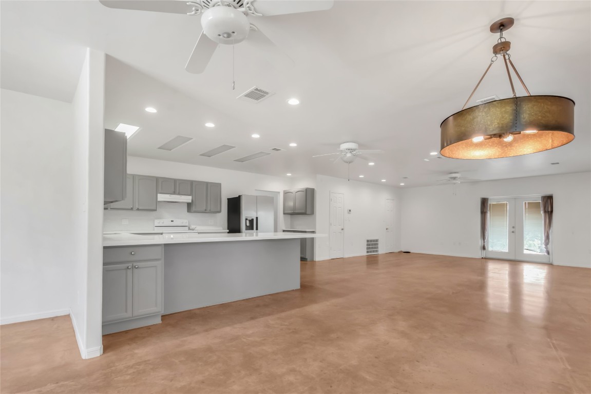 1004 22 Hills Road Gause, TX 77857 - Photo 17 of 40 a view of kitchen with sink and microwave