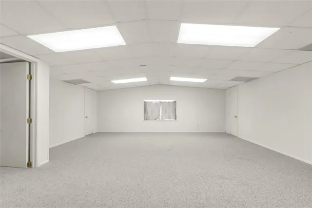 a view of storage and utility room