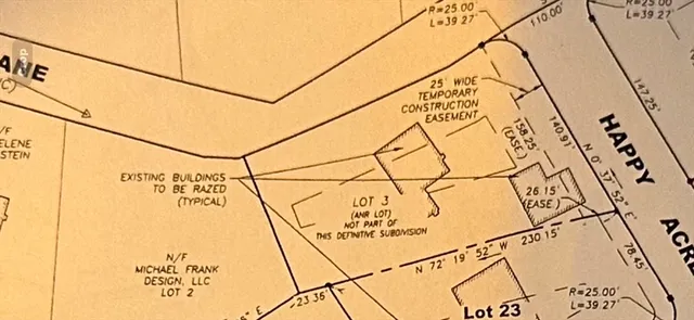 a view of a door with a street