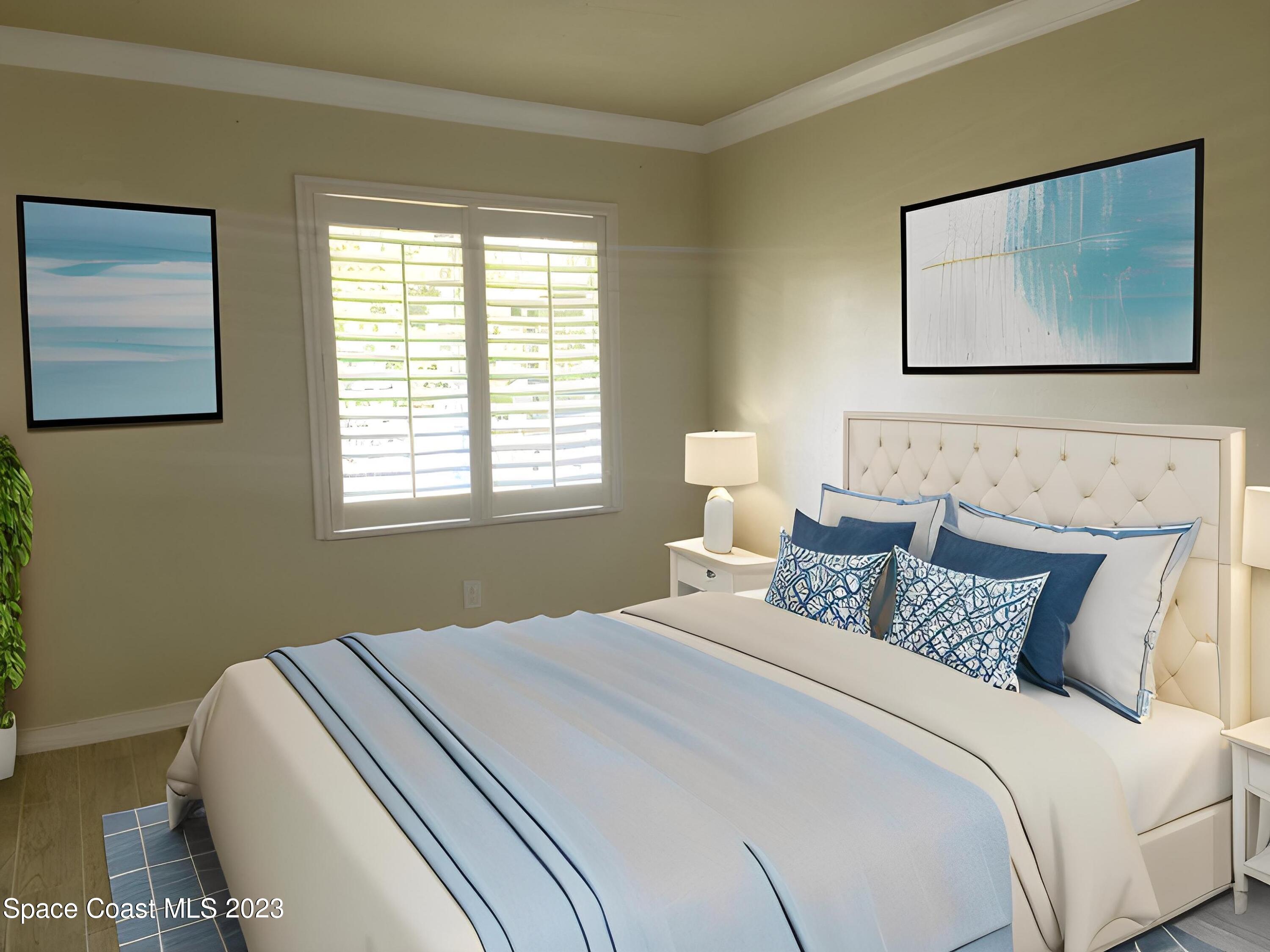 2900 Pine Branch Drive Melbourne, FL 32940 - Photo 22 of 48 a bedroom with bed and window