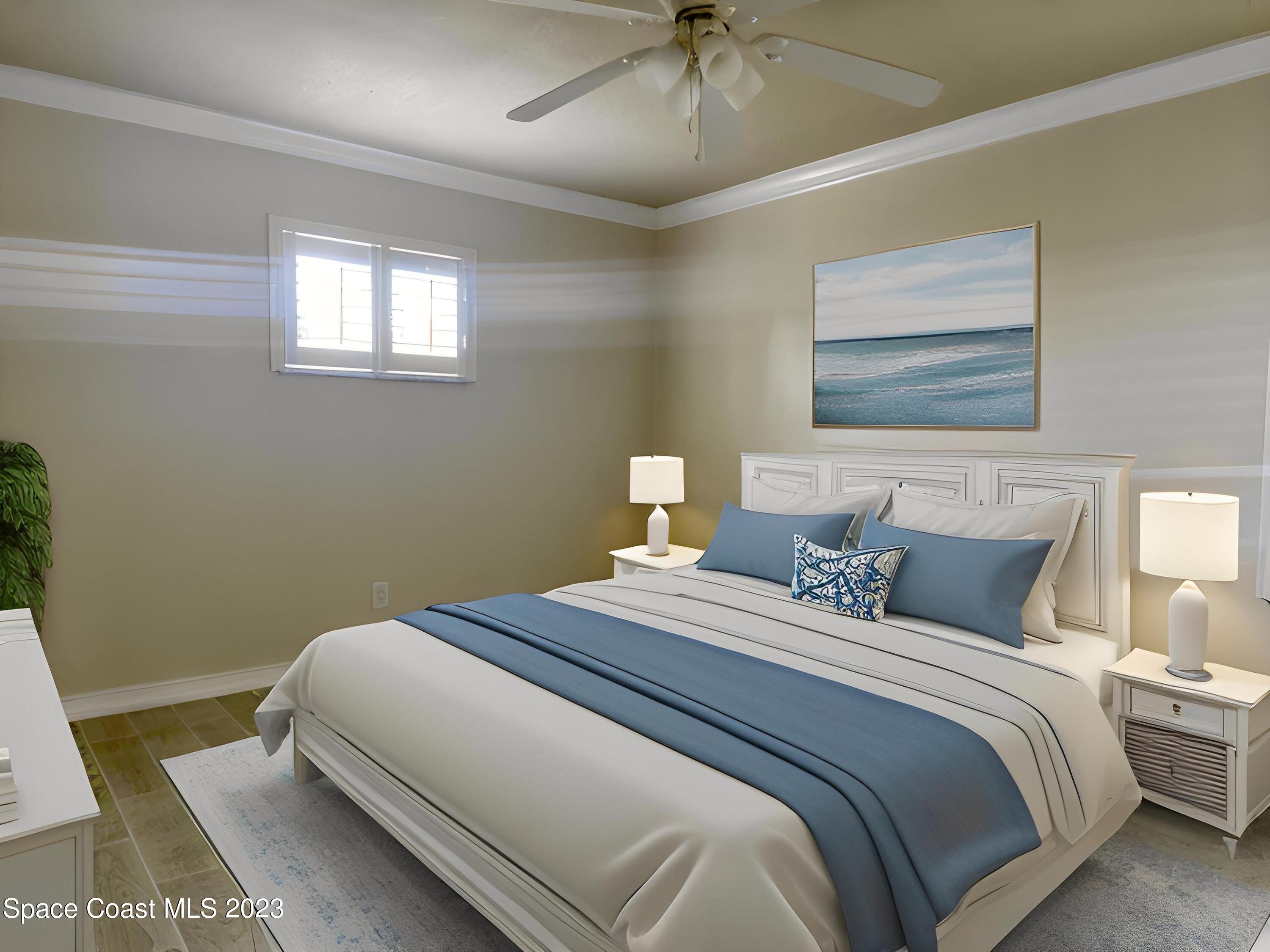 2900 Pine Branch Drive Melbourne, FL 32940 - Photo 24 of 48 a bedroom with bed and window
