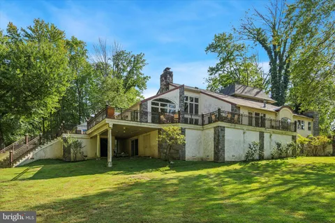 a view of an entryway with a fireplace