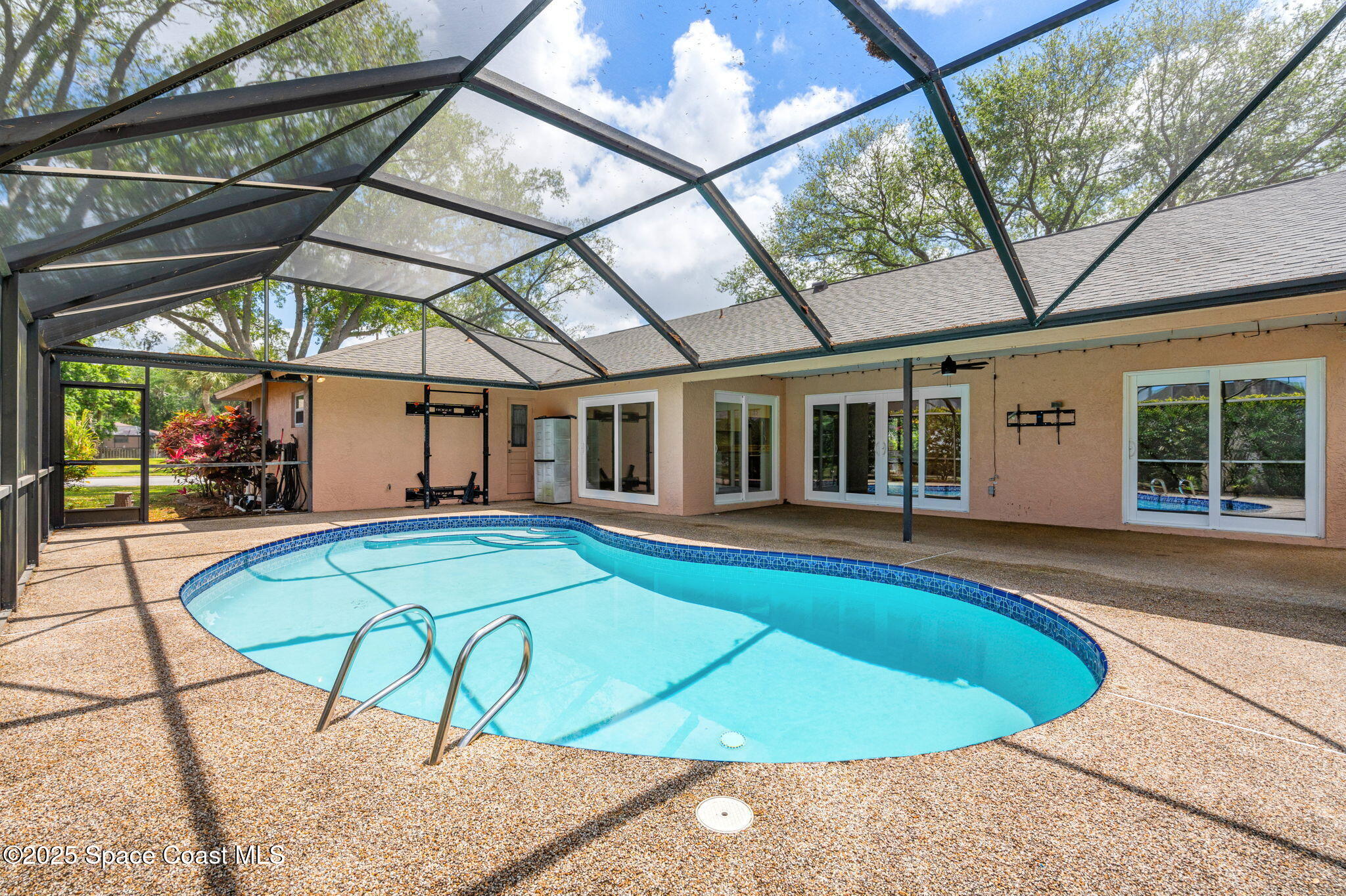 3700 Red Duck Place Melbourne, FL 32934 - Photo 40 of 47 Fully screened saltwater pool