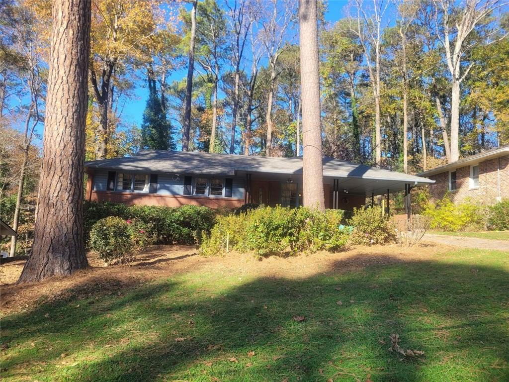 2546 Wilson Woods Drive Decatur, GA 30033 - Photo 1 of 1 a view of a back yard of the house