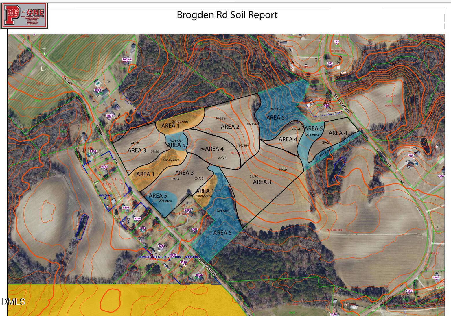 0 Brogden Road Smithfield, NC 27577 - Photo 3 of 6 0 Brogden Rd Soil Report Pic