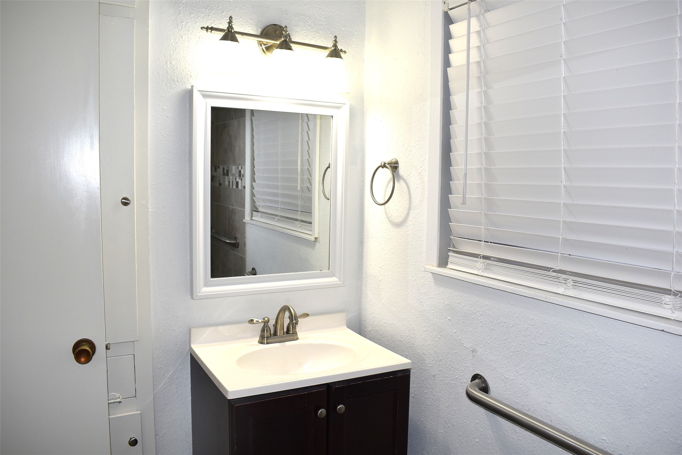 1006 Mac Drive Sweeny, TX 77480 - Photo 32 of 43 a bathroom with a sink and a mirror