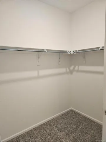 a view of a room with an empty space