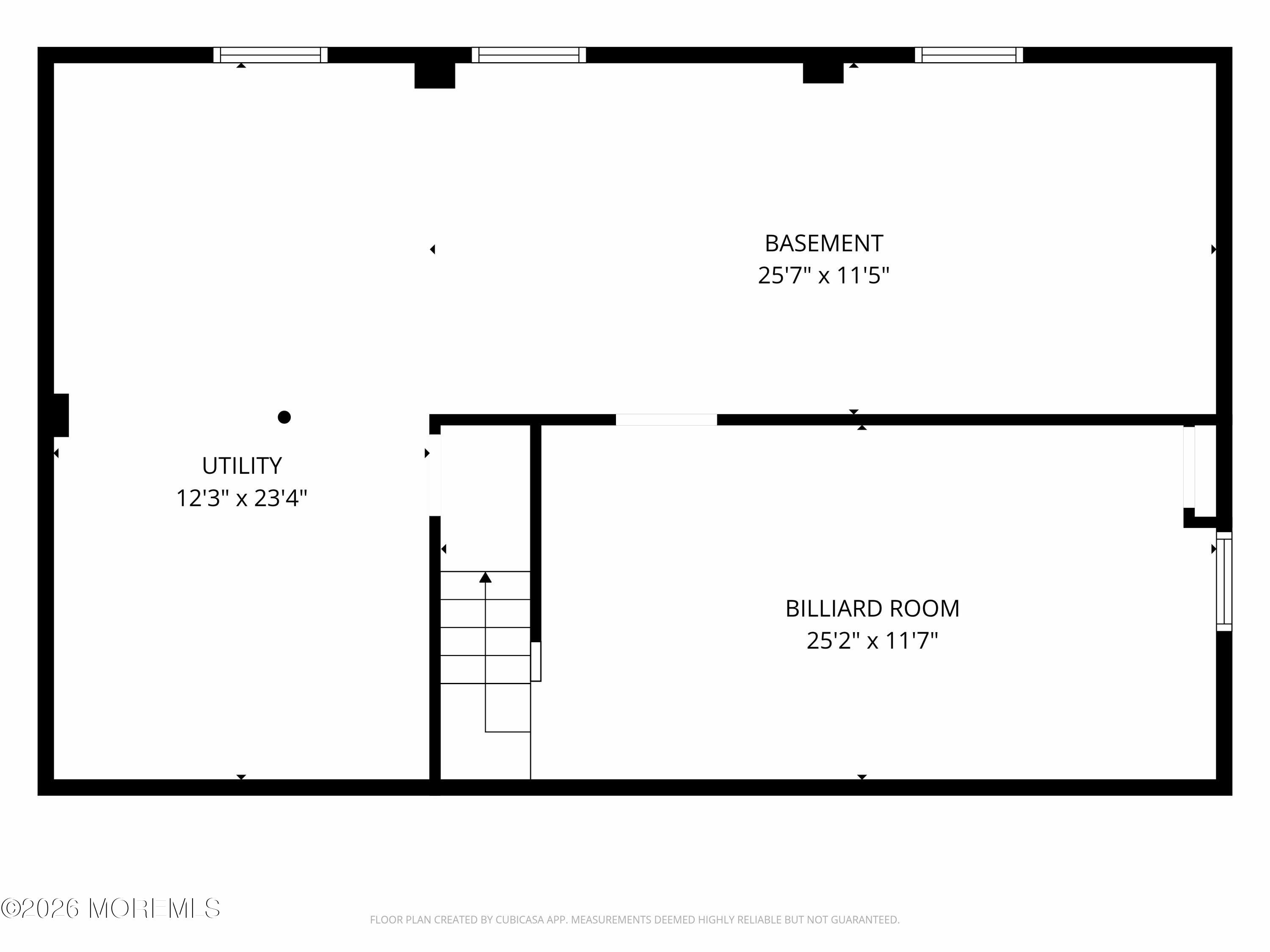 25 Rimwood Lane Howell, NJ 07731 - Photo 40 of 41 Basement Floorplan