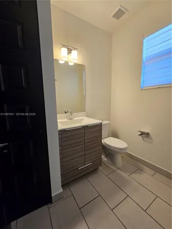 a view of an entryway door