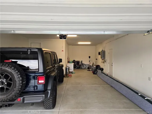 a view of car garage
