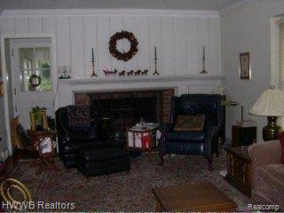 26620 Woodlore Road Franklin, MI 48025 - Photo 14 of 23 woodlore living room fireplace