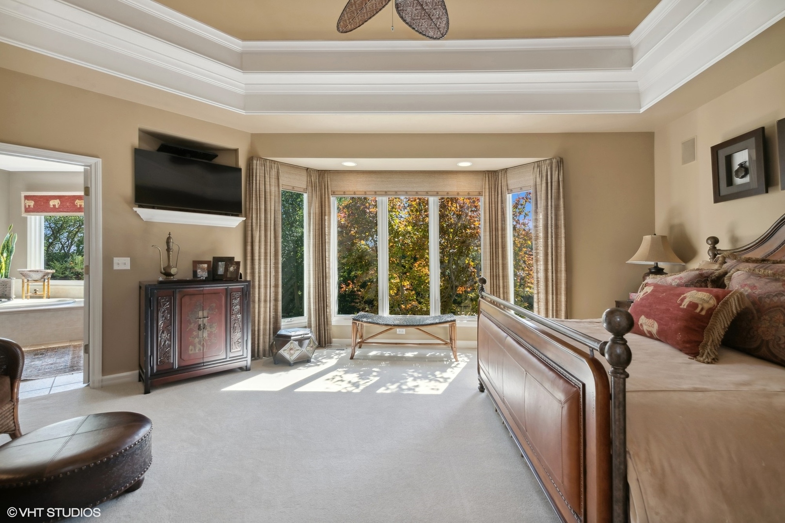 22258 North Foxtail Drive Kildeer, IL 60047 - Photo 15 of 50 a living room with a couch and a flat screen tv