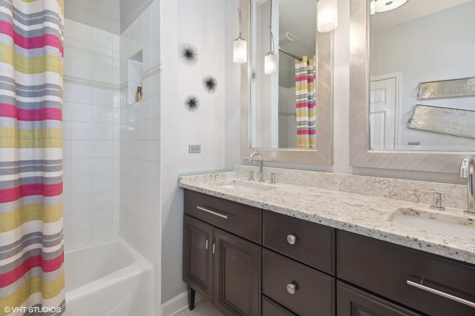 22258 North Foxtail Drive Kildeer, IL 60047 - Photo 21 of 50 a bathroom with a granite countertop bathtub sink vanity and mirror