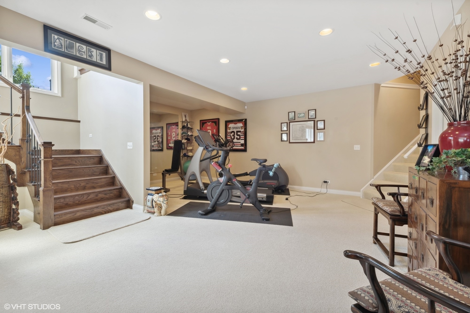 22258 North Foxtail Drive Kildeer, IL 60047 - Photo 35 of 50 a view of a room with gym equipment
