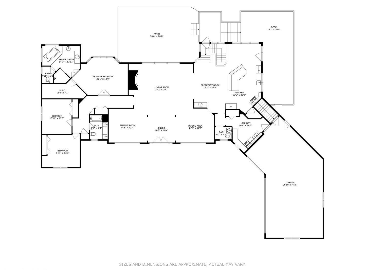 22258 North Foxtail Drive Kildeer, IL 60047 - Photo 37 of 50 a picture of floor plan