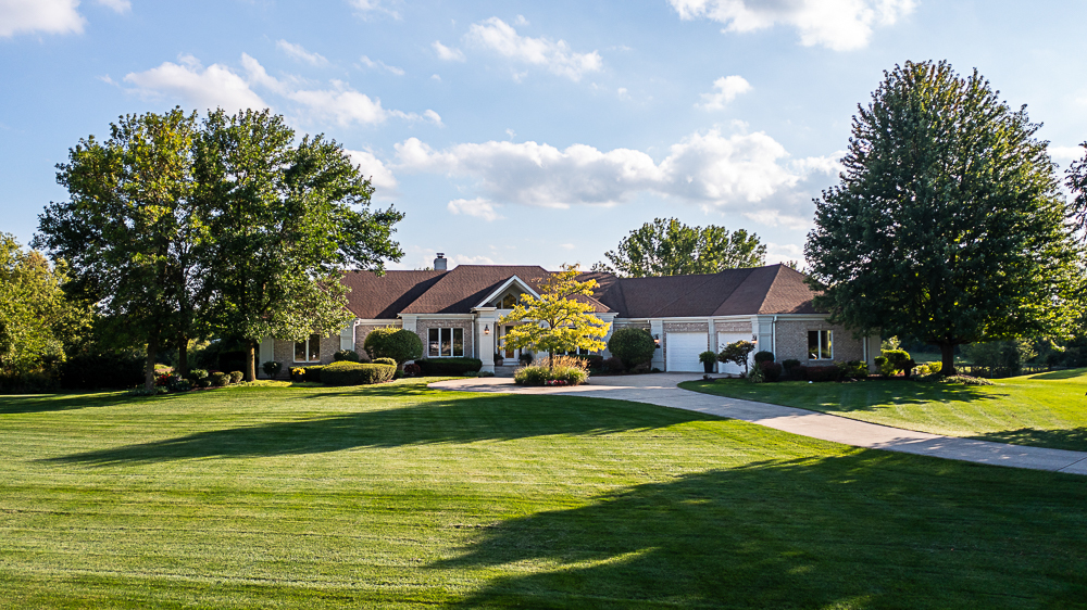 22258 North Foxtail Drive Kildeer, IL 60047 - Photo 40 of 50 a view of a house with a big yard and large trees