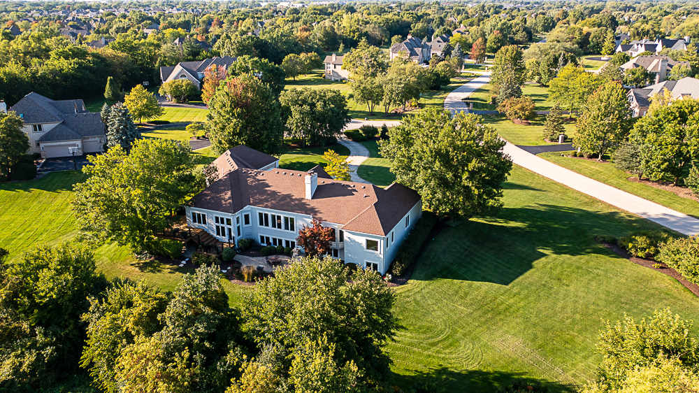 22258 North Foxtail Drive Kildeer, IL 60047 - Photo 48 of 50 an aerial view of residential houses with outdoor space and street view
