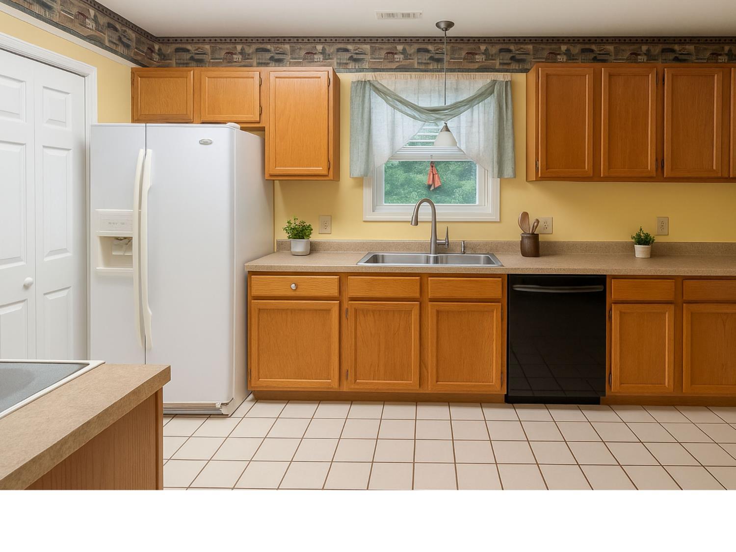 101 Manor Drive, Unit A Forest, VA 24551 - Photo 15 of 40 a kitchen with a sink a stove and a refrigerator
