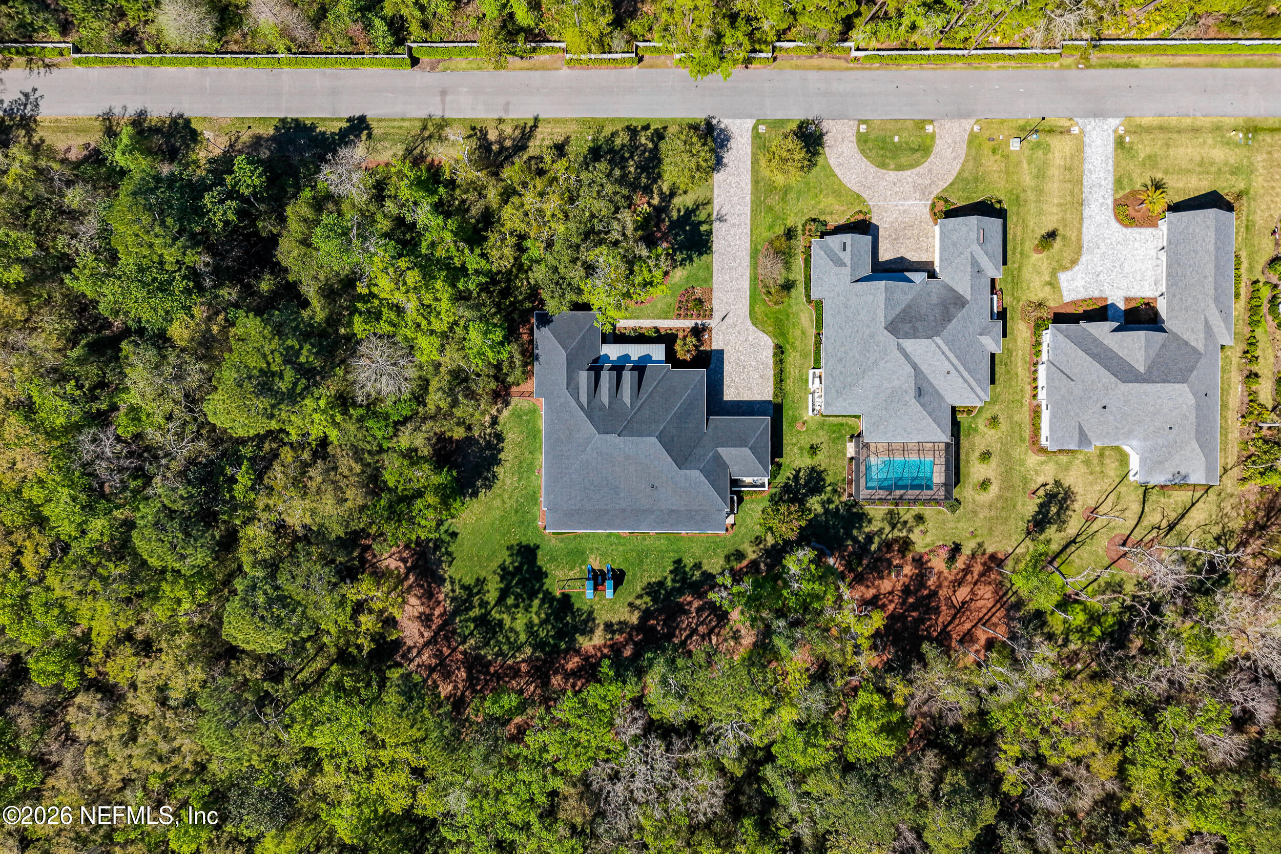 294 Sandy Cove St. Johns, FL 32259 - Photo 45 of 49 an aerial view of a house with a garden