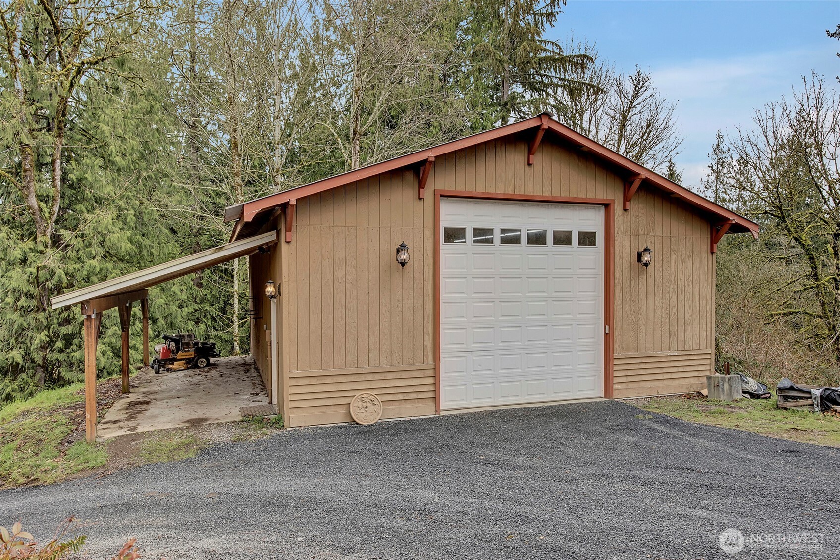 16121 High Bridge Road Monroe, WA 98272 - Photo 29 of 40 a view of front of house with wooden fence