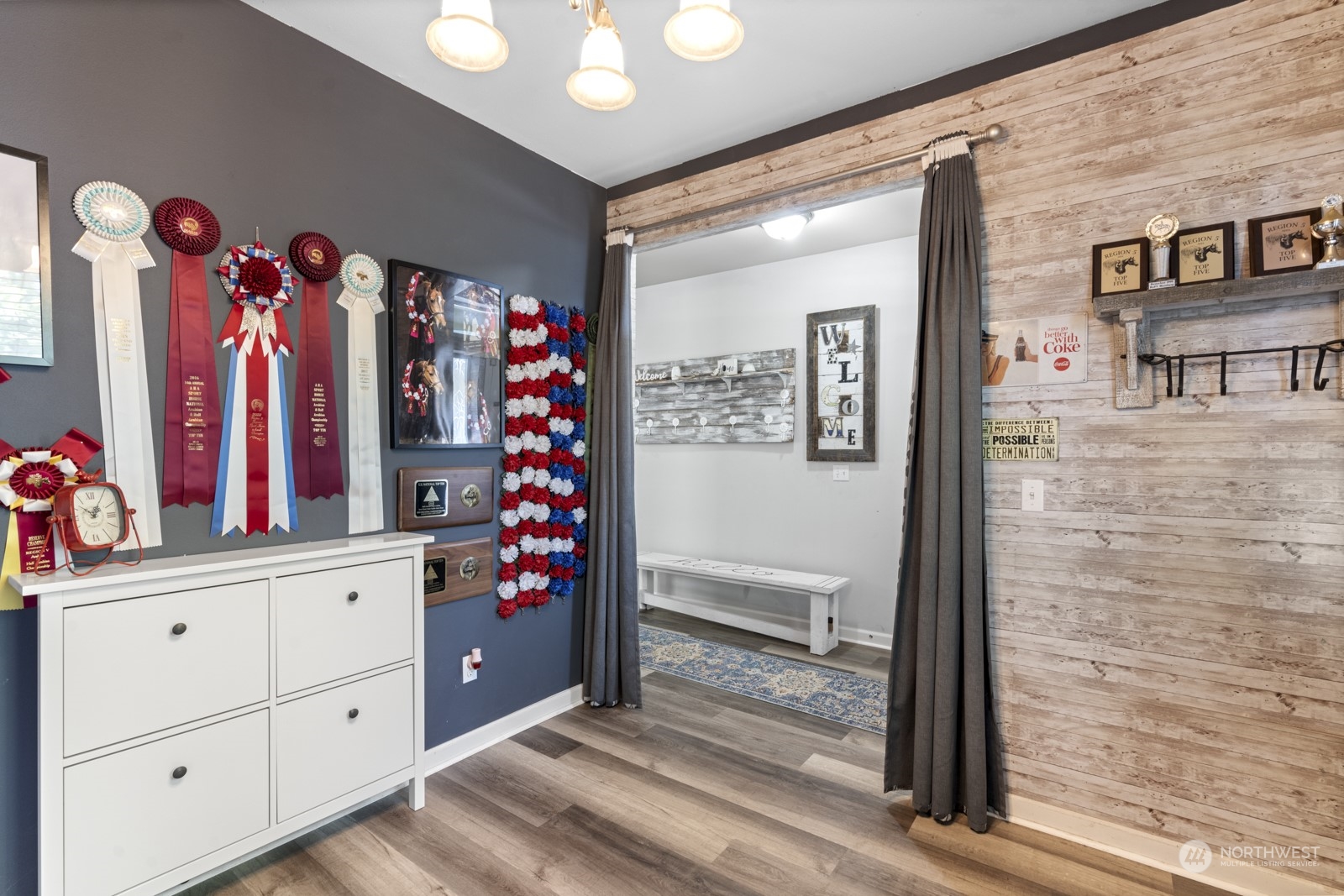 1330 Farina Loop Southeast Olympia, WA 98513 - Photo 12 of 35 a view of a hallway with closet and a window