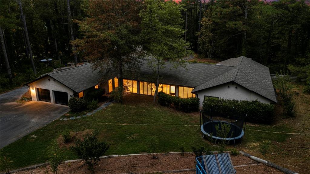 2301 Brooks Road Southeast Dacula, GA 30019 - Photo 7 of 63 aerial view of a house