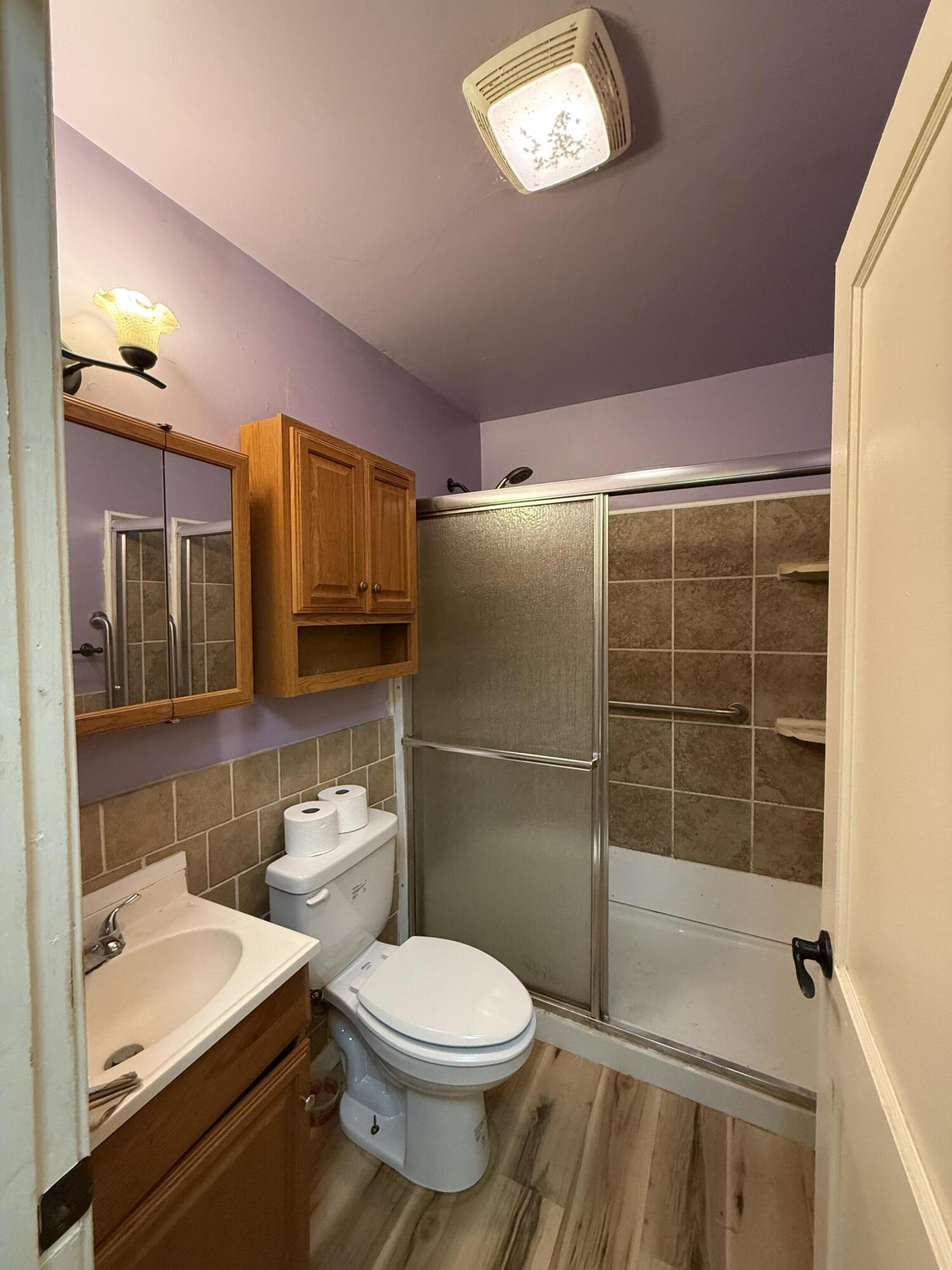 111 Spring Hollow Road Troutville, VA 24175 - Photo 5 of 7 a bathroom with a sink a toilet and shower