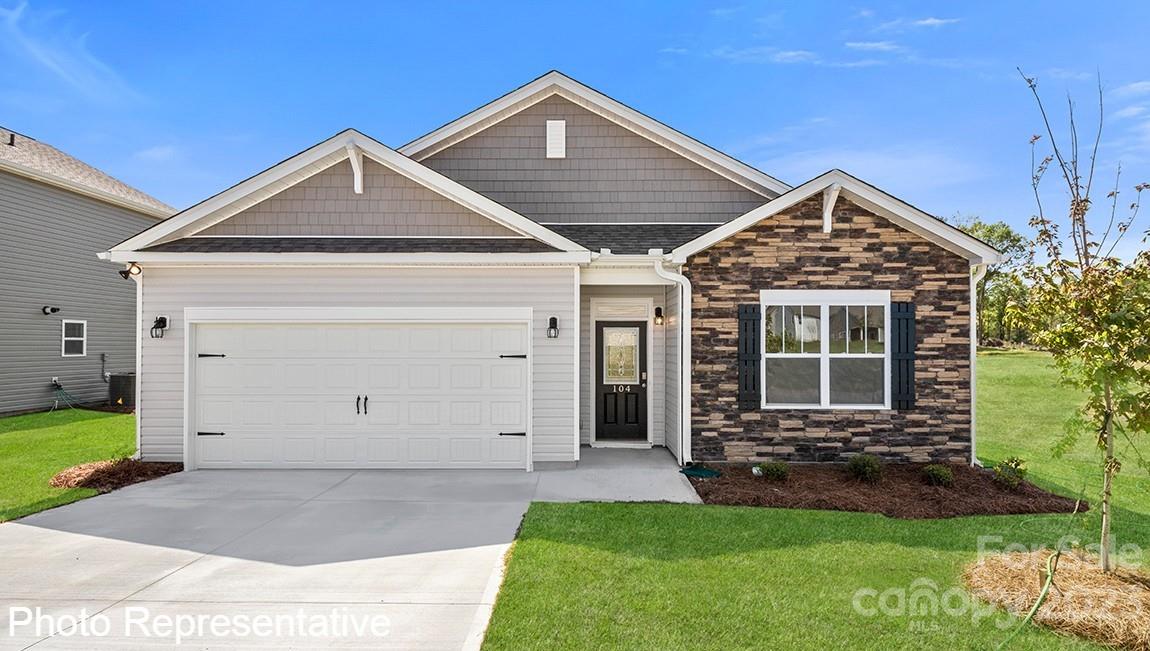 48 Burdock Road Fletcher, NC 28732 - Photo 1 of 30 front view of a house with a yard