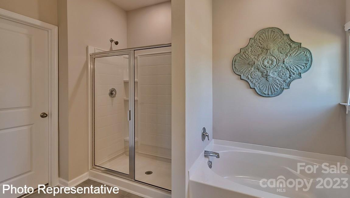 48 Burdock Road Fletcher, NC 28732 - Photo 27 of 30 a bathroom with a shower