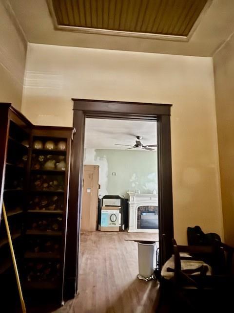 579 17th Street Southeast Paris, TX 75460 - Photo 16 of 22 a view of a hallway to a livingroom with furniture
