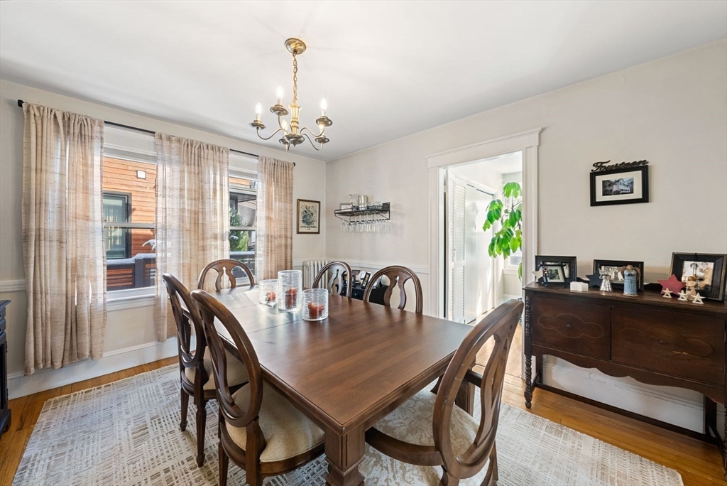 25-27 Cotter Road Newton, MA 02468 - Photo 9 of 33 a view of a dining room with furniture window and outside view