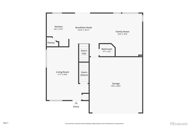 a picture of a room with a white wall and a picture