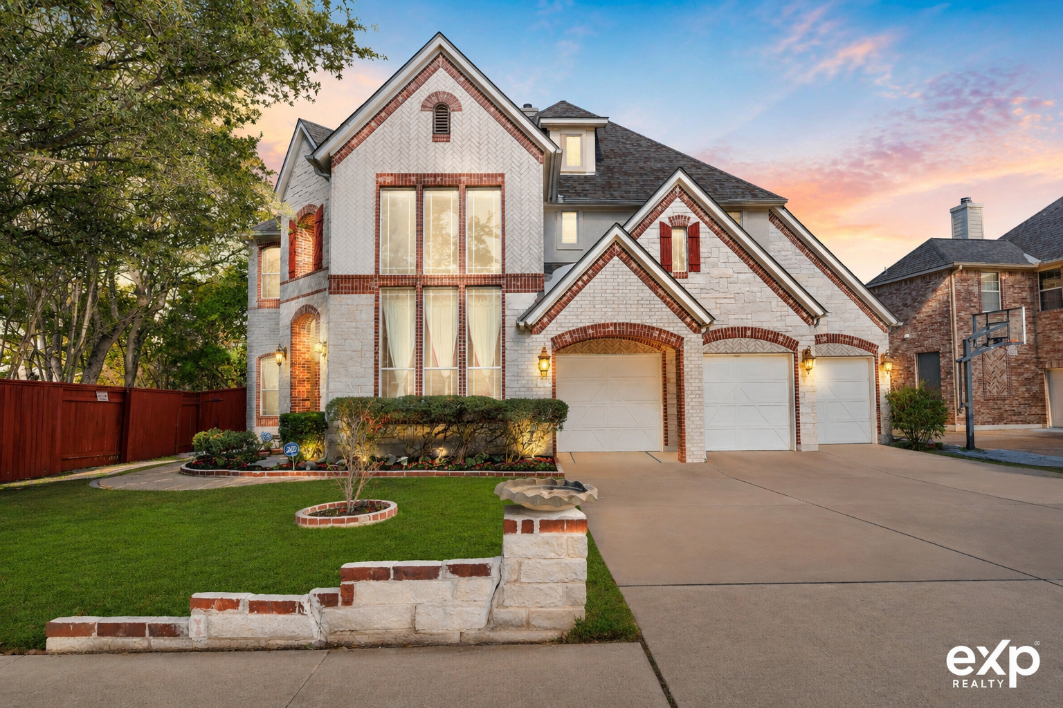 3903 Remington Road Cedar Park, TX 78613 - Photo 1 of 29 Elegant brick and stone facade welcomes you to this distinguished residence with dual garages.