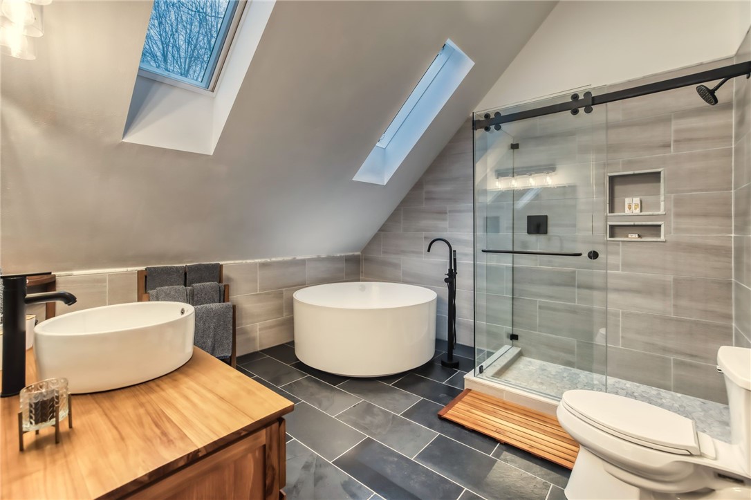 735 Howell Road Conquest, NY 13140 - Photo 40 of 49 New 2nd floor bath is everything you'd want. View